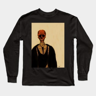 Red Skull Long Sleeve T-Shirt